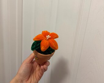 Mini Lilie - Biene Blumentopf