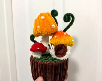 Pilz-Pfeifenreiniger-Topf