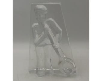 Lindshammar By CHR SJÖGREN Paperweight Figurine Smaland Art Glass Sweden