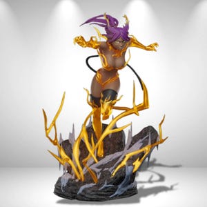 Bleach-Yoruichi Shihoin Statue 3D Model Print STL