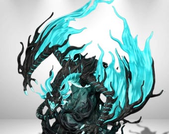 Solo Leveling - Kaisel Statue 3D Model Print STL