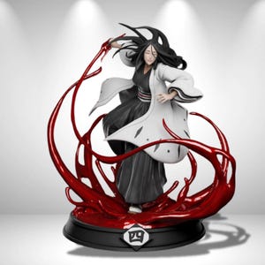Bleach-Retsu Unohana Statue modèle 3D Impression STL