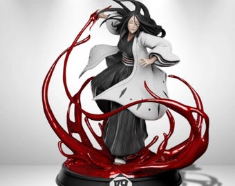 Bleach-Retsu Unohana Statue 3D Model Print STL