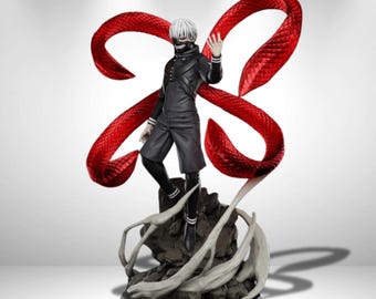 Tokyo Ghoul - Kaneki Ken Statue 3D Model Print STL