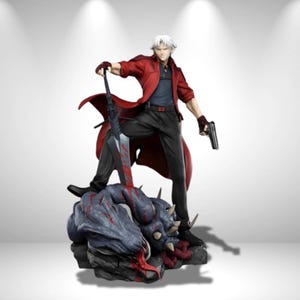 Devil May Cry Dante Statue modèle 3D Impression STL