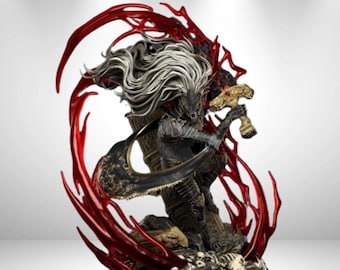Elden Ring - Maliketh Statue 3D Model Print STL