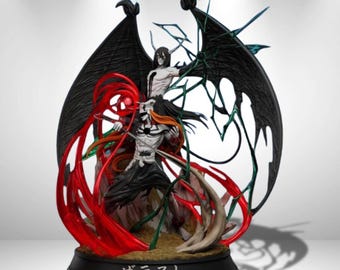 Ichigo VS Ulquiorra Statue Statue 3D Model Print STL