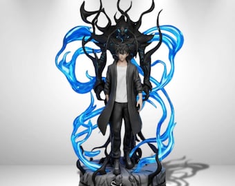 Solo Leveling Sung Jin-Woo Statue 3D Model Print STL