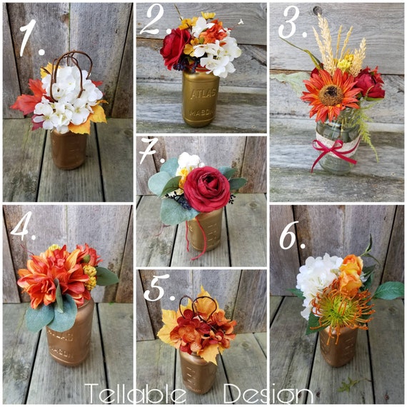 fall wedding centerpieces