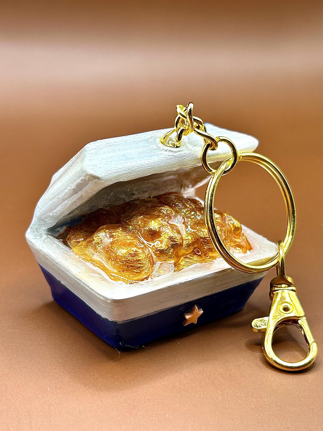 Nugget Key Chain Chicken Nuggets Keychain – Retro Food Charm – Arcade Dining Fast-food ...