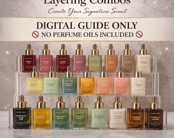 25 Sand + Fog Layering Combos Ideas Guide | Perfume Layering Guide | Fragrance Oil & Perfume Pairings Guide | Digital Download