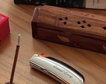 Personalized BIC Custom Lighter Case Engraved