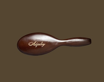 Brosse à cheveux personnalisée gravée
