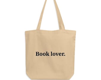 Biologische katoenen draagtas Book Lover | Lezerscadeau