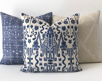 Ikat Pillow Etsy