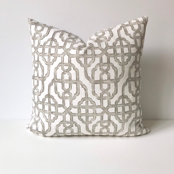 Lattice Pillow Etsy