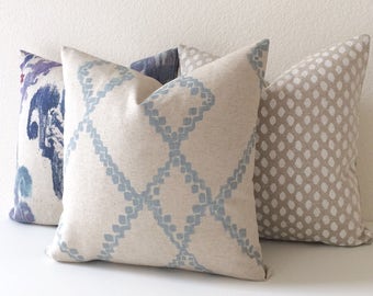 Canaan company pillows clearance blue