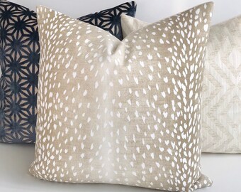 leopard print pillows with fringe