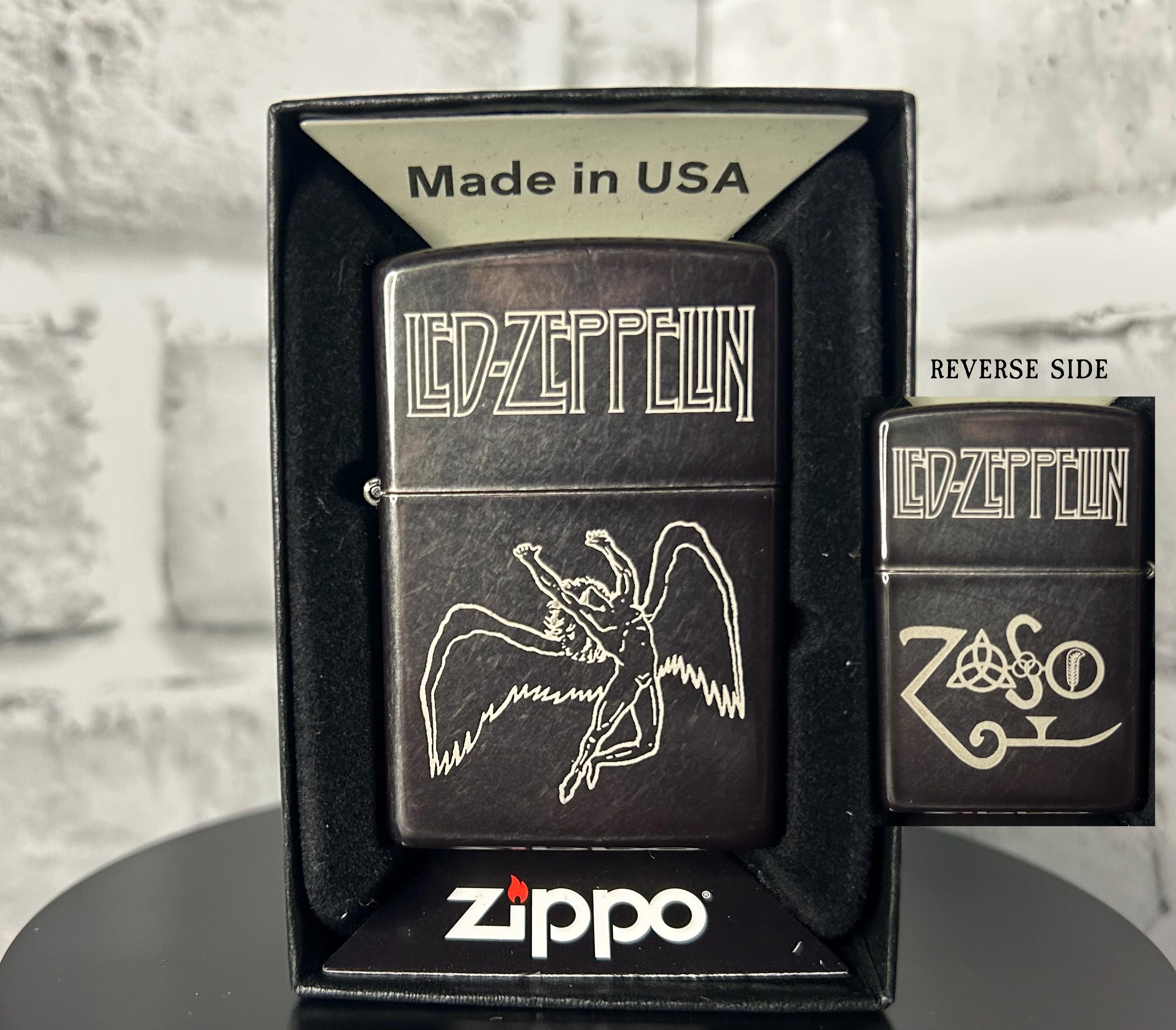 Led Zeppelin Lighter - Etsy Led Zeppelin Lighter - Etsy