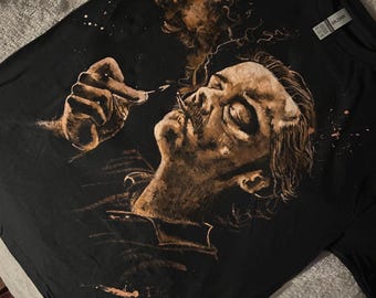 Custom Made Bleach Art on T-Shirts