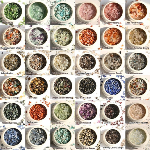 Éclats de cristal naturel de 5 à 7 mm pour la fabrication de bijoux, petits éclats de pierre naturelle pour décoration de vase en résine