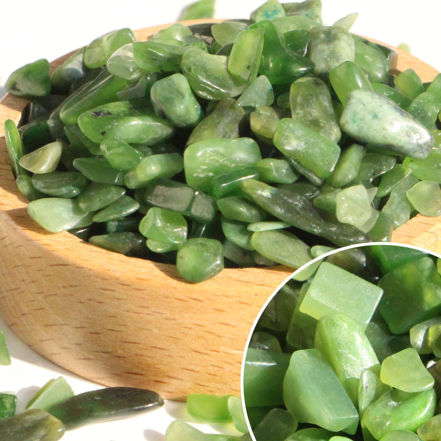 Chipmoss Oose Gemstone Chip Mix 5–7mm | Natural Moss Agate Amazonite Fluorite ...
