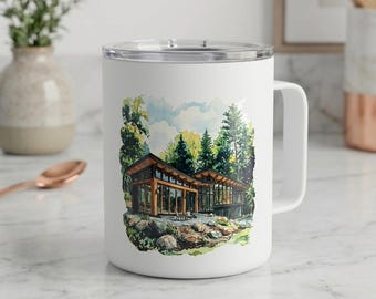 I’m Coming to the Cottage Mug | 12 oz Metal Coffee Mug | Funny Pop Culture Mug | Heated Rivalry Gift | Heated Rivalry Mug