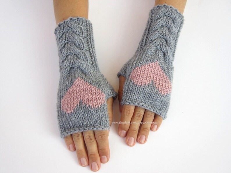 PDF pattern knitting pattern arm warmers wrist warmers gloves Etsy