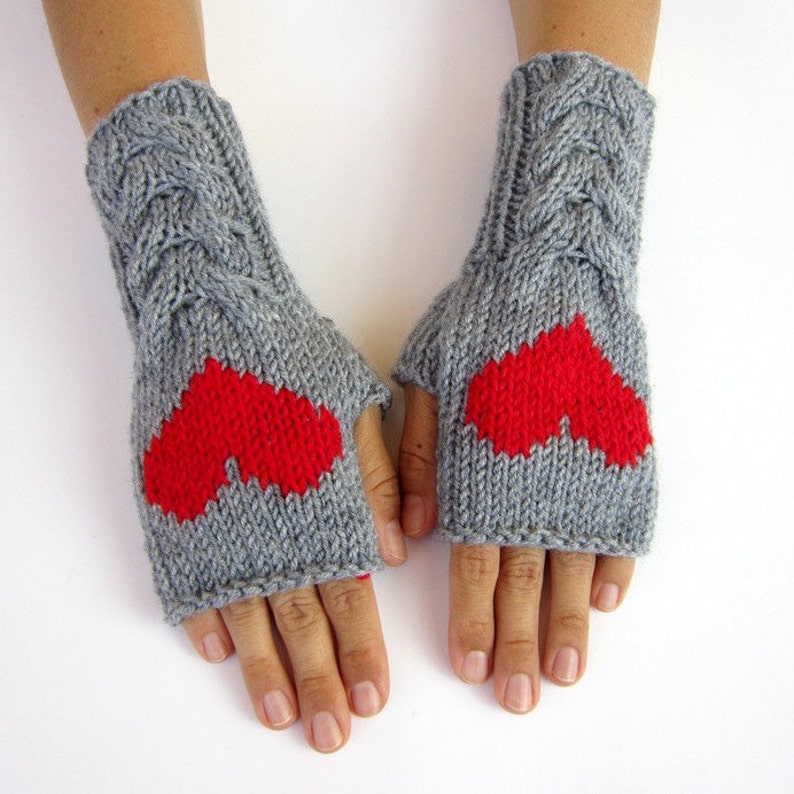 PDF pattern knitting pattern arm warmers wrist warmers gloves Etsy