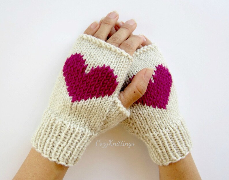 PDF Pattern Knitting Pattern Arm Warmers Wrist Warmers Gloves Etsy