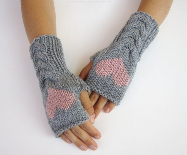 PDF pattern knitting pattern arm warmers wrist warmers gloves Etsy