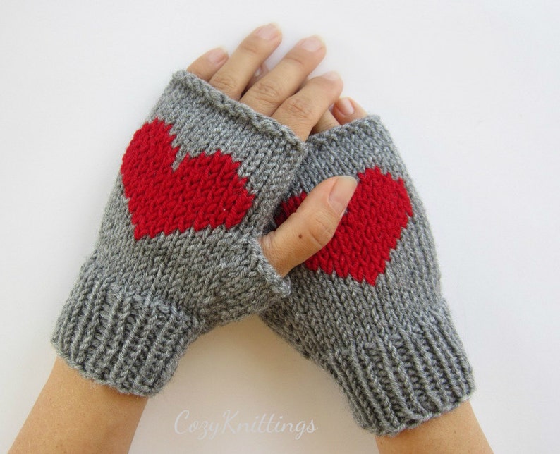 PDF pattern knitting pattern arm warmers wrist warmers gloves Etsy
