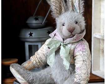 Artist Teddy Rabbit Frederick OOAK 8,7 inch