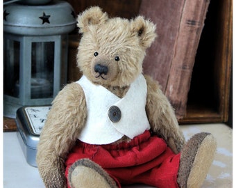 Artist Teddy Bear Swen OOAK 22 cm 8,7 inch