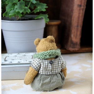 Artist Tiny Bear Grace OOAK 12 cm 5 inch image 4