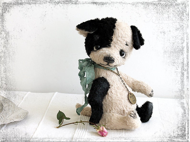 PATTERN Download to create Teddy Sweet Puppy Black Ear 8 inch image 2