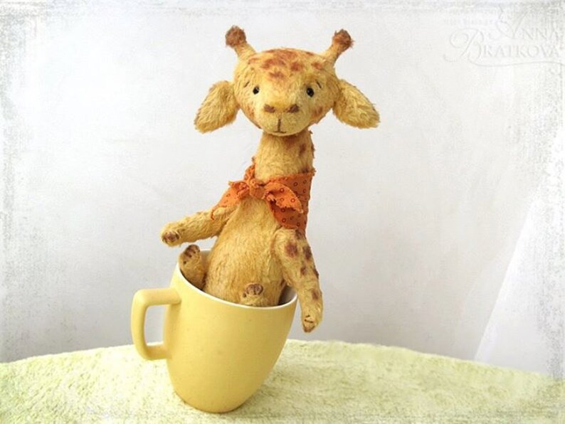 PATTERN Download to create teddy like Giraffe George 9 inch image 2