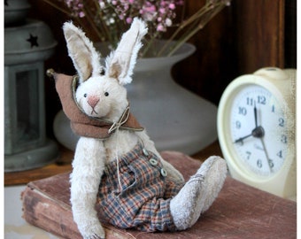 Artist Rabbit Tomas OOAK 14 cm 5,5 inch