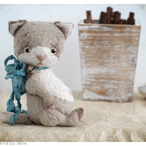 PATTERN Download to create teddy like Сat Kitty Nyashkin 6,5 inch image 2