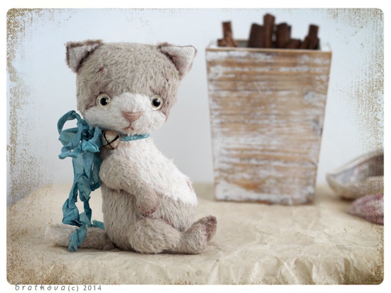 PATTERN Download to create teddy like Сat Kitty Nyashkin 6,5 inch image 2