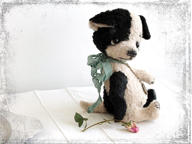 PATTERN Download to create Teddy Sweet Puppy Black Ear 8 inch image 4