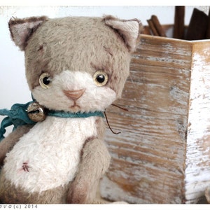 PATTERN Download to create teddy like Сat Kitty Nyashkin 6,5 inch image 3