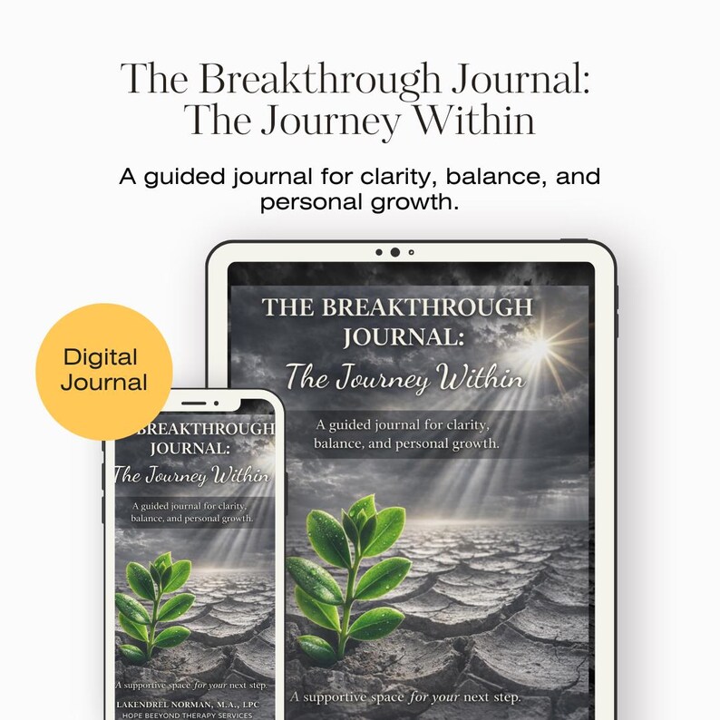 Therapy-informed Guided Journal PDF | the Breakthrough Journal | Self ...