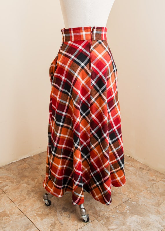 Flannel skirt vintage sales
