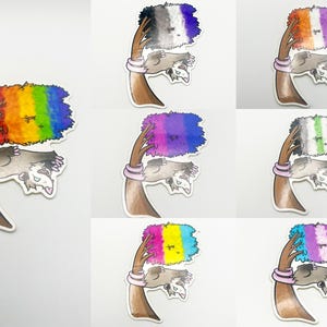 Pride Opossum Aufkleber