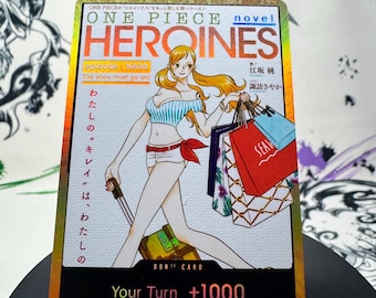 Heroínas de One Piece personalizadas ¡DON! Proxy con textura de lámina
