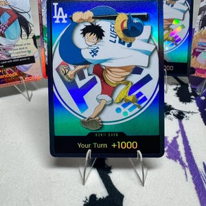 Dodgers One Piece Card - Etsy