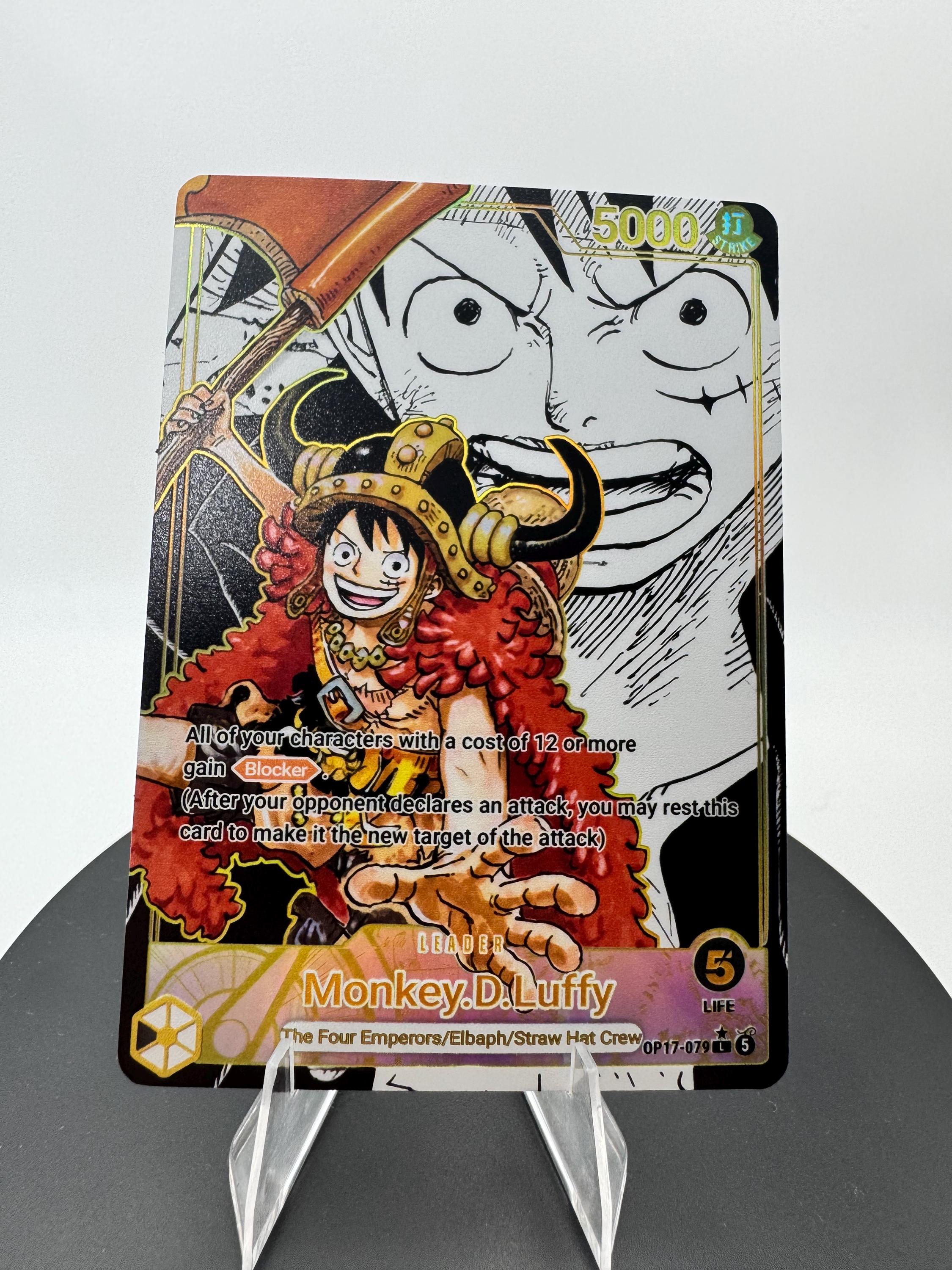 Manga One Piece Tcg - Etsy