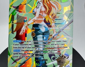Japanese 4th Anniversary Eb03 Alt Art Card Textured Foil Proxy OP Pirate