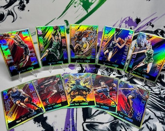 NBA x One Piece Set personalizado de 10 figuras Don con textura metalizada
